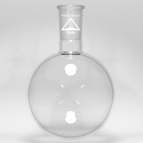 Flask, Round Bottom, Single Short Neck With Standard Taper Joint