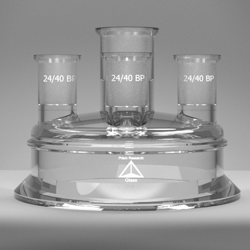 4-Neck Reaction Vessel Lid